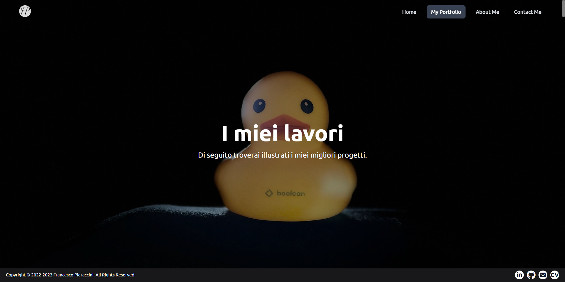 Screenshot del progetto FP.IT 1.0